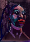 DUCOTE; Nina Simone, digital painting