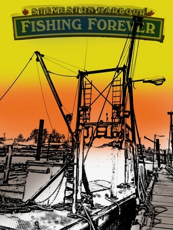 DUCOTE, Steveston Harbour, digital, limited edition (10) available