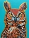 DUCOTE, You Looking at Me? acrylic on wood cradle, 12 x 9 x 1.5, SOLD