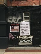 TAYLOR; NYC Graffiti 2: Words to Live By, photograph, limited edition of 10, #1 SOLD